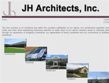 Tablet Screenshot of jharchitectsinc.com
